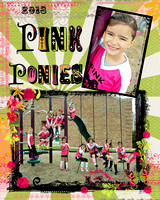 PROOFS- Pink Ponies Photo Boards